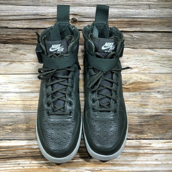 Nike SF-AF1 Outdoor Green Mid Fashion Sneakers Women US 7, UK 5.5, - Picture 4 of 11